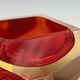 Murano 60s Sommerso Glass Vase - Mid Century Artisanal Vase Seguso Style