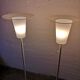 Pair of mid-century modern Luxus floor lamps, Sweden, 1970s.