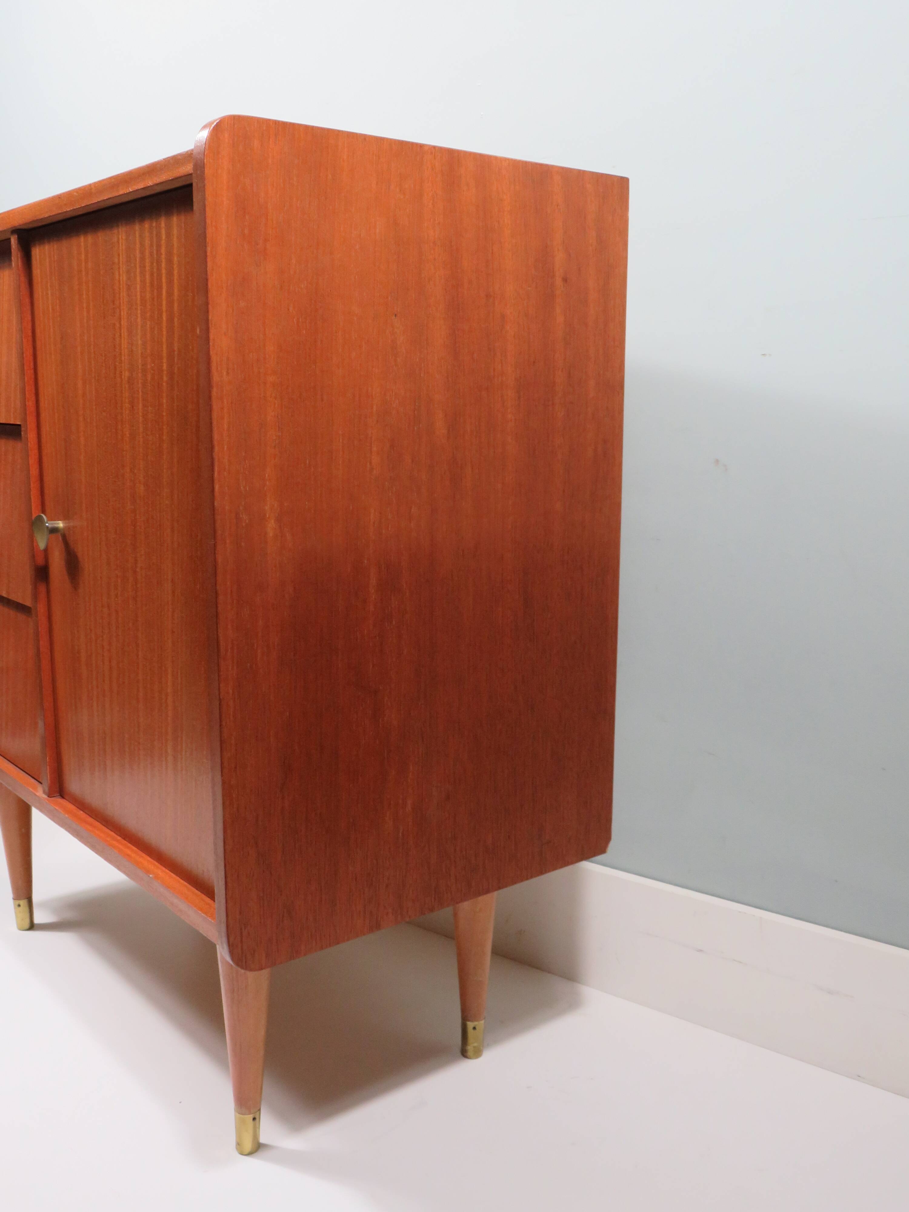 Wooden sideboard, 1960s