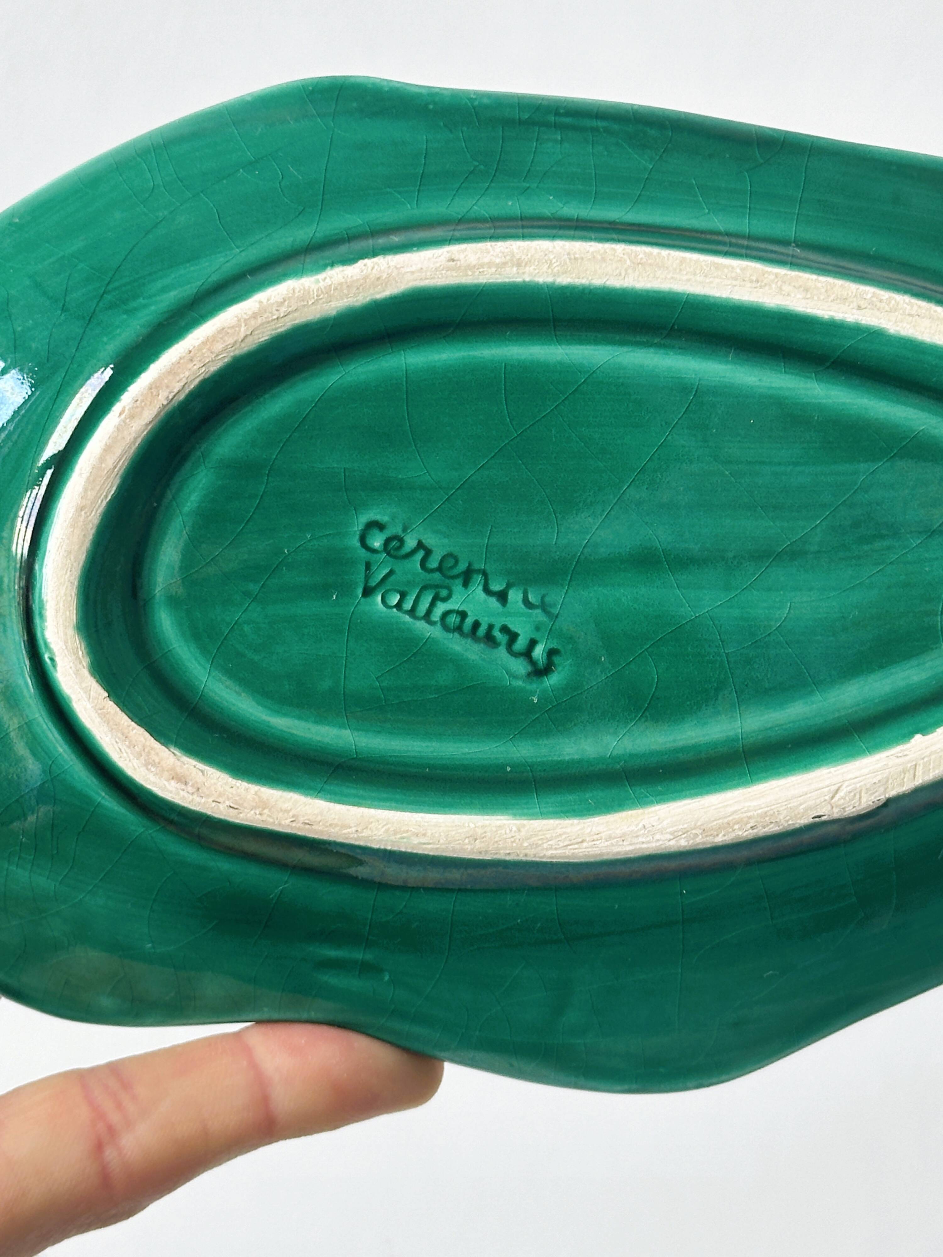 Vallauris green cup.