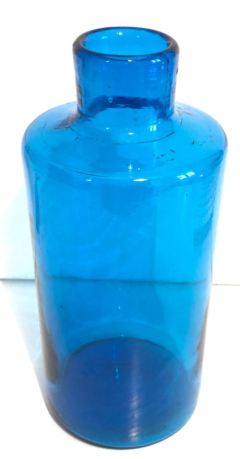 Blue Glass Vase