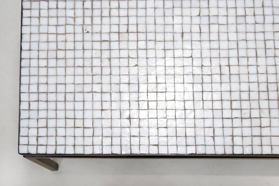 Dutch modernist mosaic coffee table 1950s