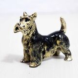 Scottish solid tin terrier