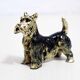 Scottish solid tin terrier
