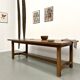 Oak farmhouse table, 1950s