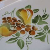 Oval ceramic plate