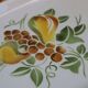Oval ceramic plate
