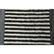 1970s Turkish Hand-Knotted Wool Cotton Beige Kilim Area Rug 80x146