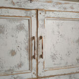 Renovated white Parisian buffet