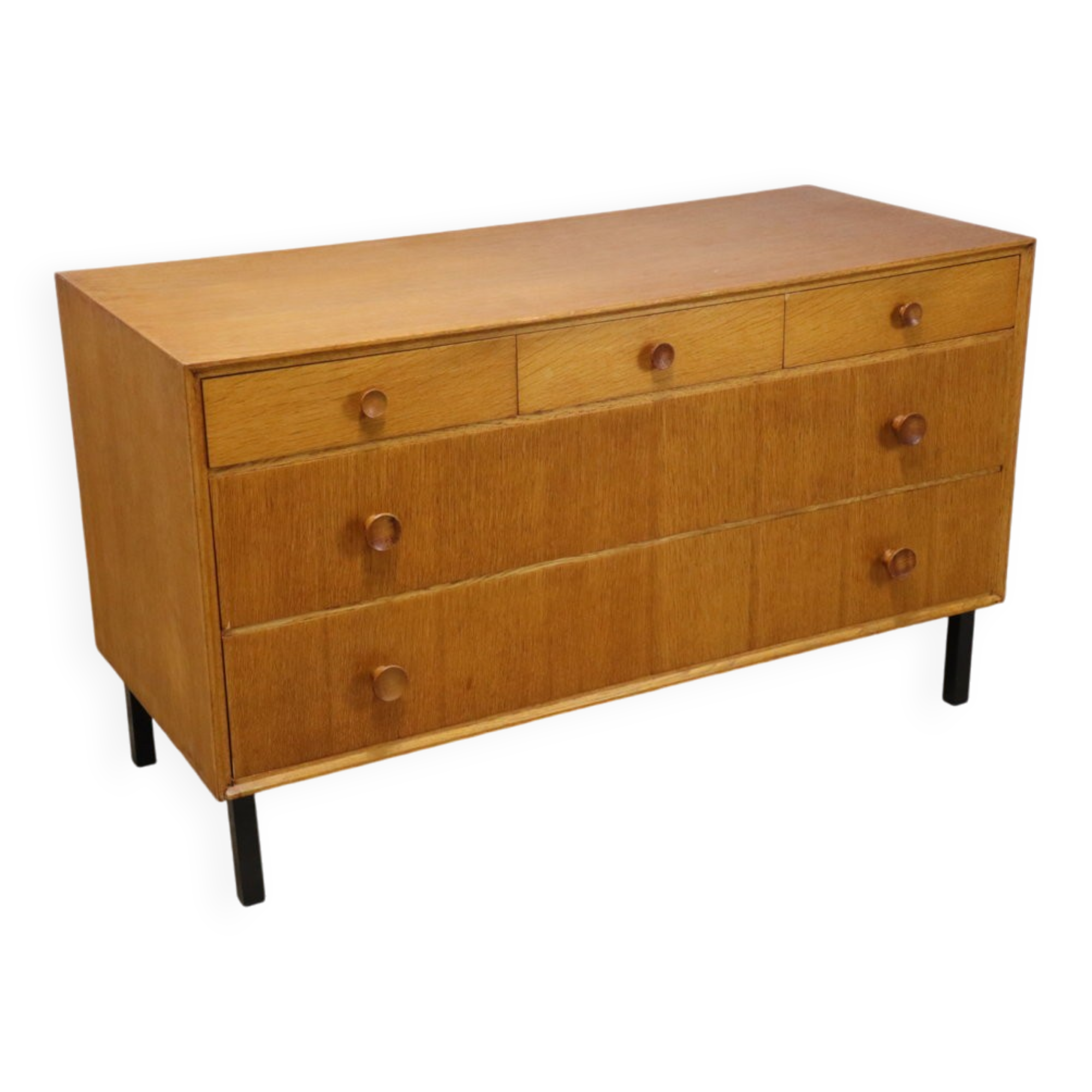 Commode vintage en chêne, 1960