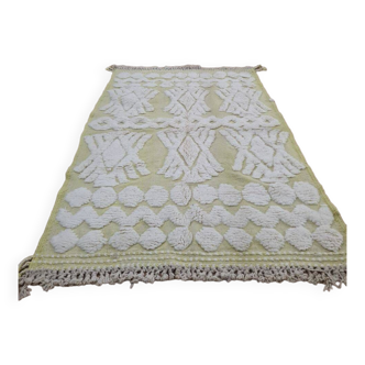 Handmade wool Berber rug 250x150 cm