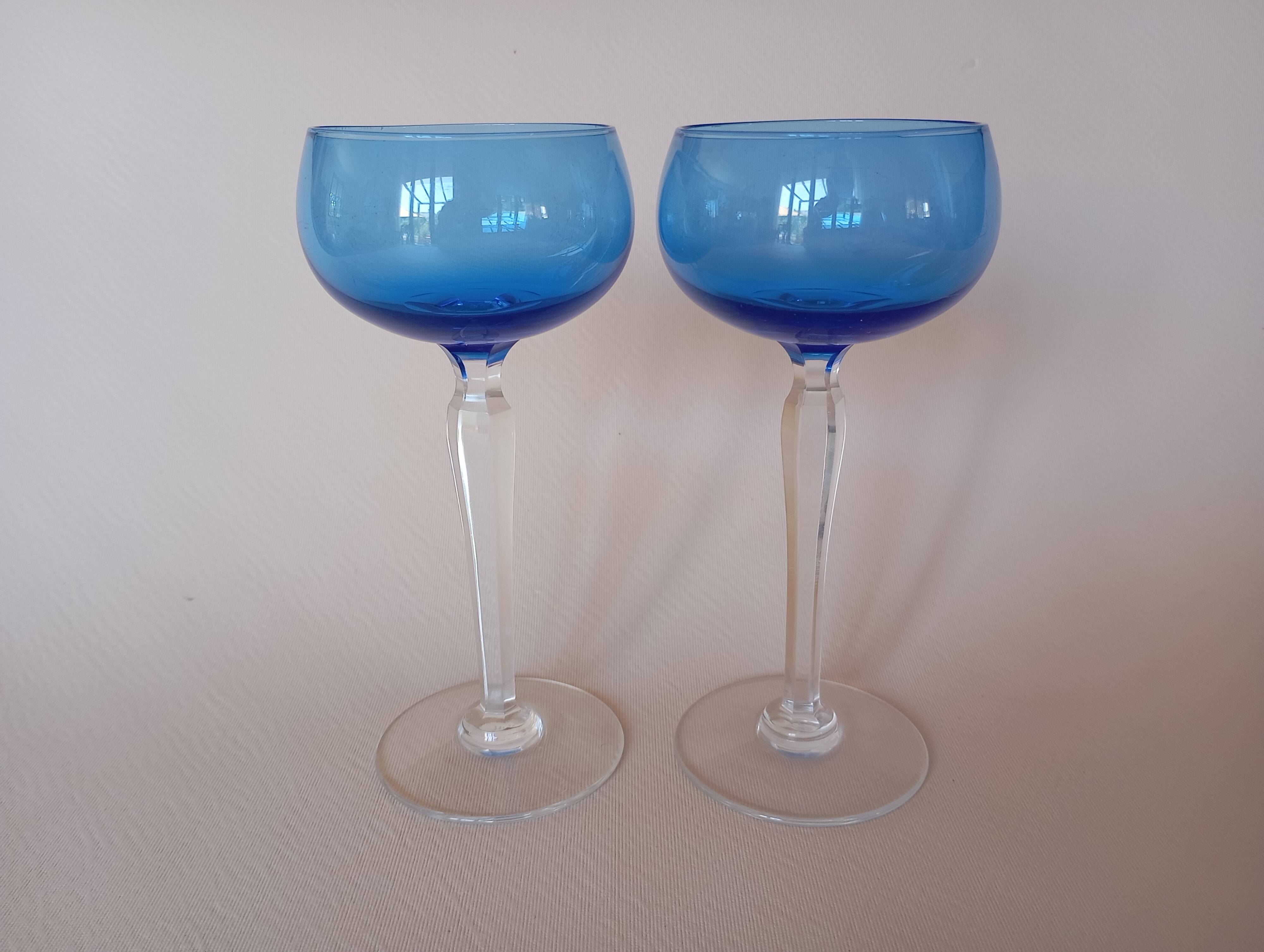 "Saumur" glass from Val-Saint-Lambert.