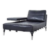 Cassina privé 231 Lounge de Philippe Stark Canapé de luxe en cuir noir