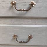 Oak chest of drawers