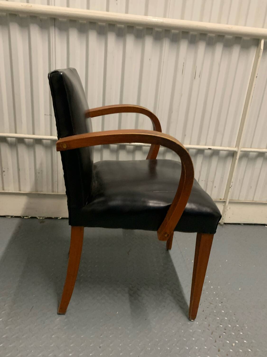 Pair of bridge armchairs