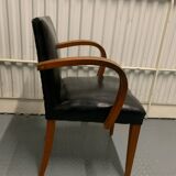 Pair of bridge armchairs