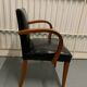 Pair of bridge armchairs