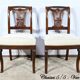 Suite of 5 Cuban Mahogany Chairs, Restoration Period – Early 19th Century
