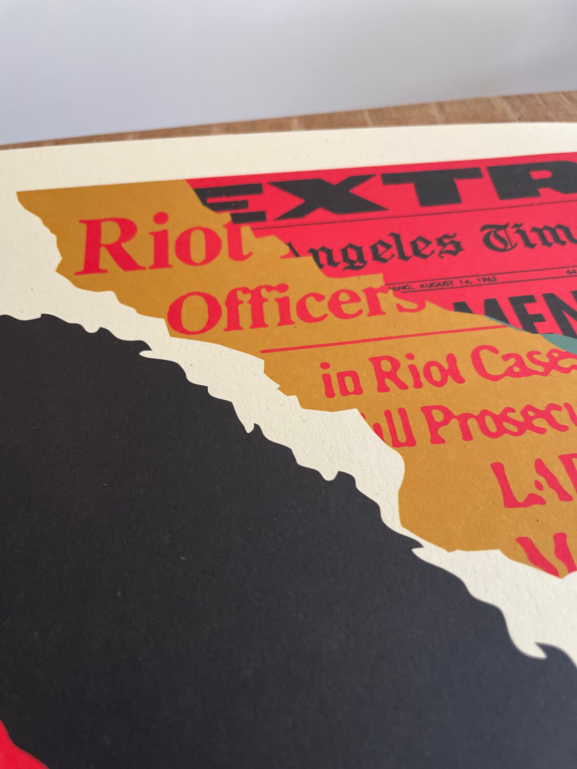 Shepard Faire (OBEY), American Rage, signed and dated by artist,  Amsterdam 2023