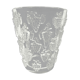 Lalique crystal vase with grape decoration Malaga 1937
