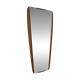 Beautiful vintage Danish mirror with nice brass details
