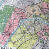 Plan Paris - Taride maps - 50s