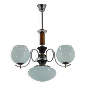 1930s Art Deco Chandelier ,Czechoslovakia