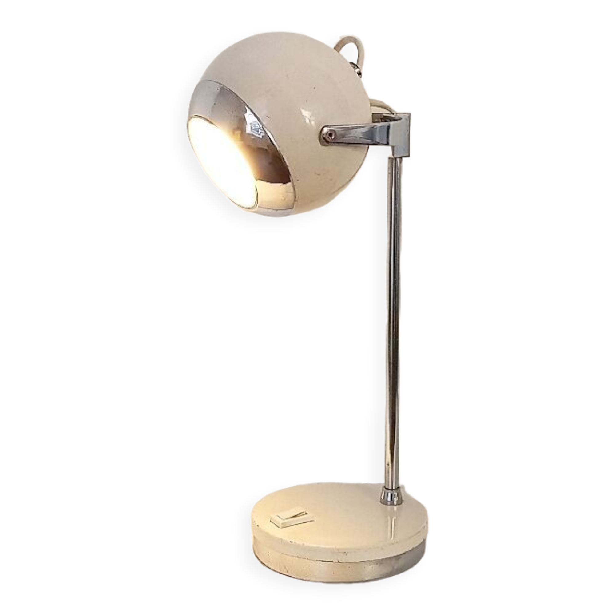 Table lamp ball "eyeball" 70s.