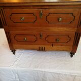Commode style Louis XVI en merisier