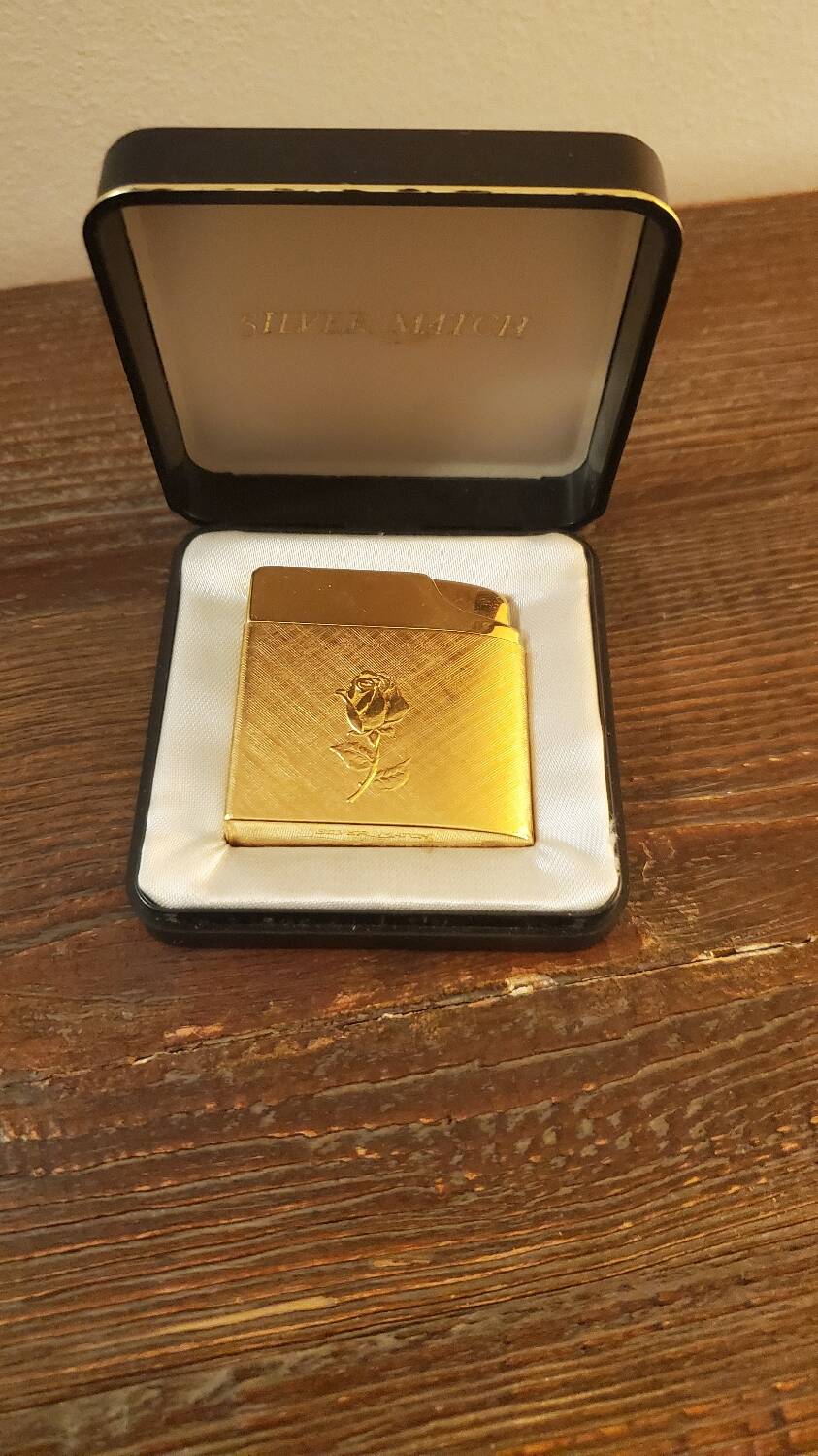 Briquet silver match vintage
