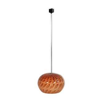 Mid-Century Glass Pendant, 1960's, Germany