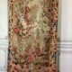 Tapestry, flower urn, Aubusson late 18th century