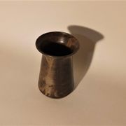 Sandstone vase 70s height 18.5 cm