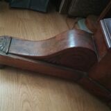 Table pedestal on Napoleon III marble, central foot