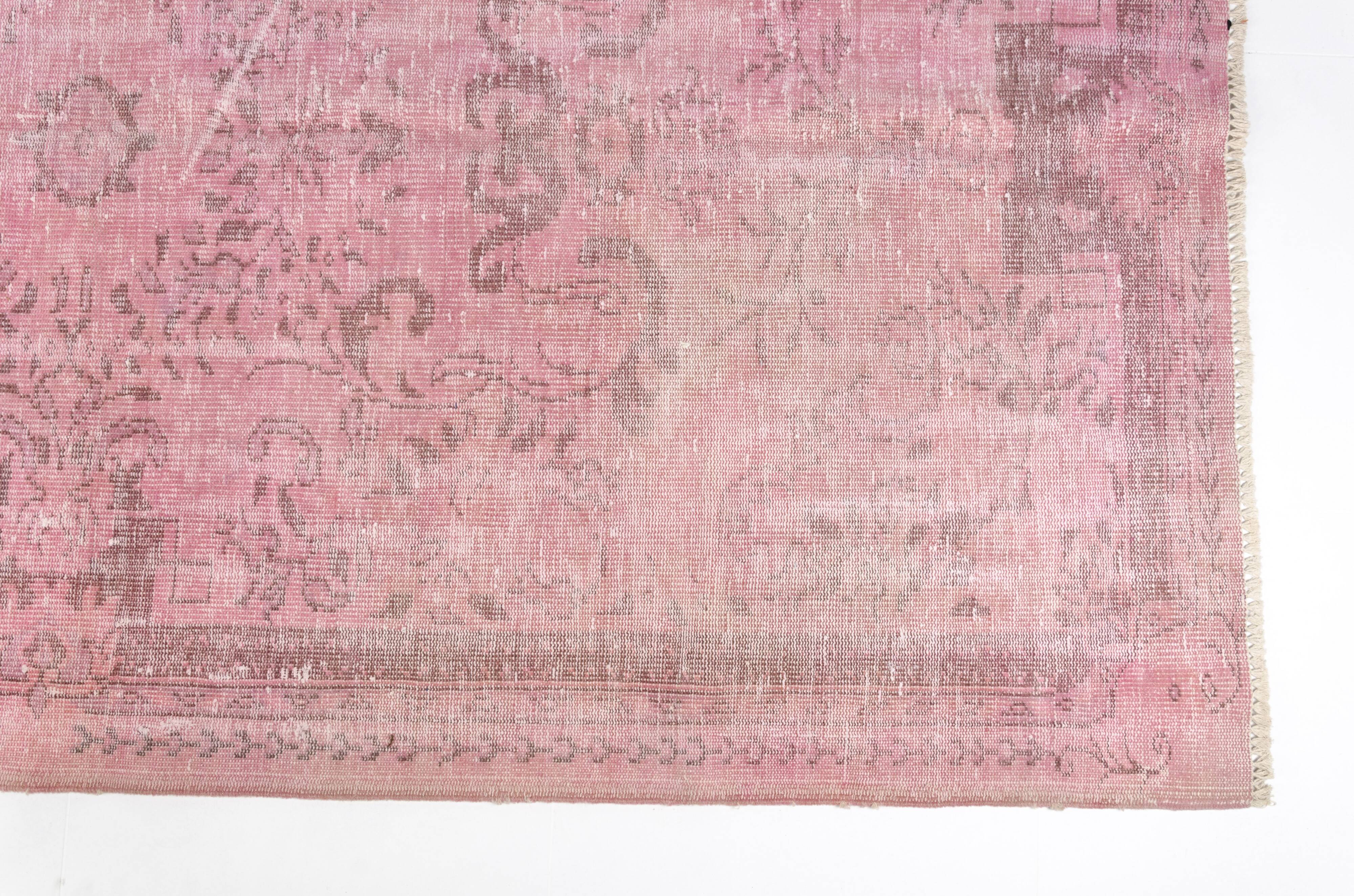 Vintage Turkish Pink Carpet SKU-V724