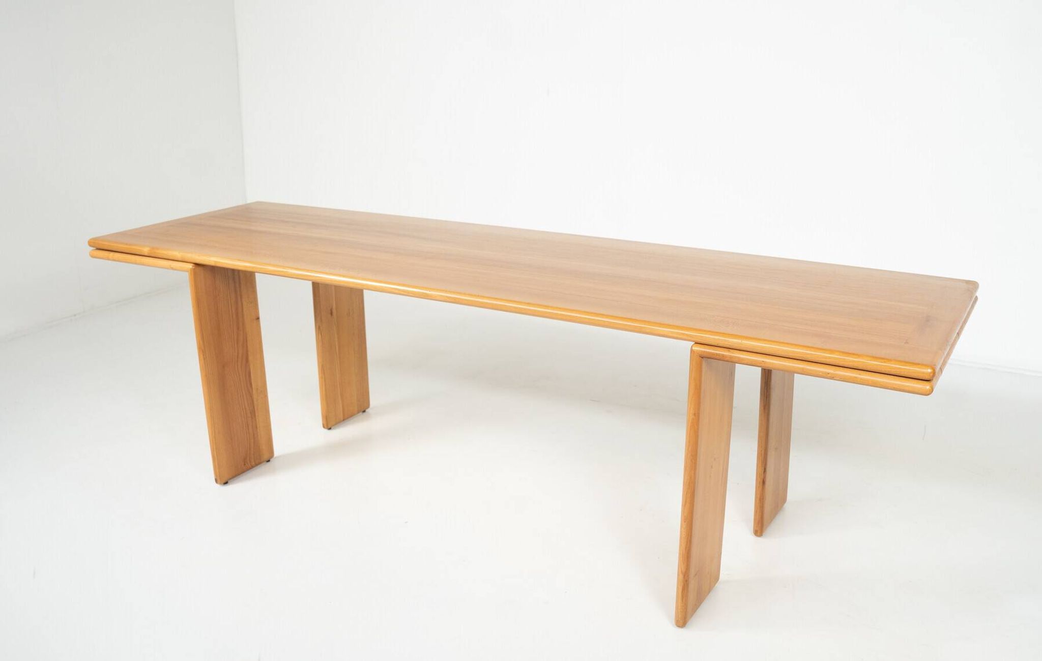 Mid-Century Modern Wooden Dining Table, in the style of Mario Marenco, Italy