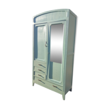 Vintage parisian wooden slip-up