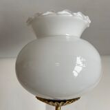 Opaline wall sconce