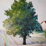 Provençal watercolor signed