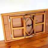Table basse en rotin