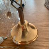 Set of 2 glass pendant lights