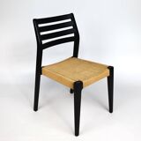 Scandinavian chair in wood and ropes