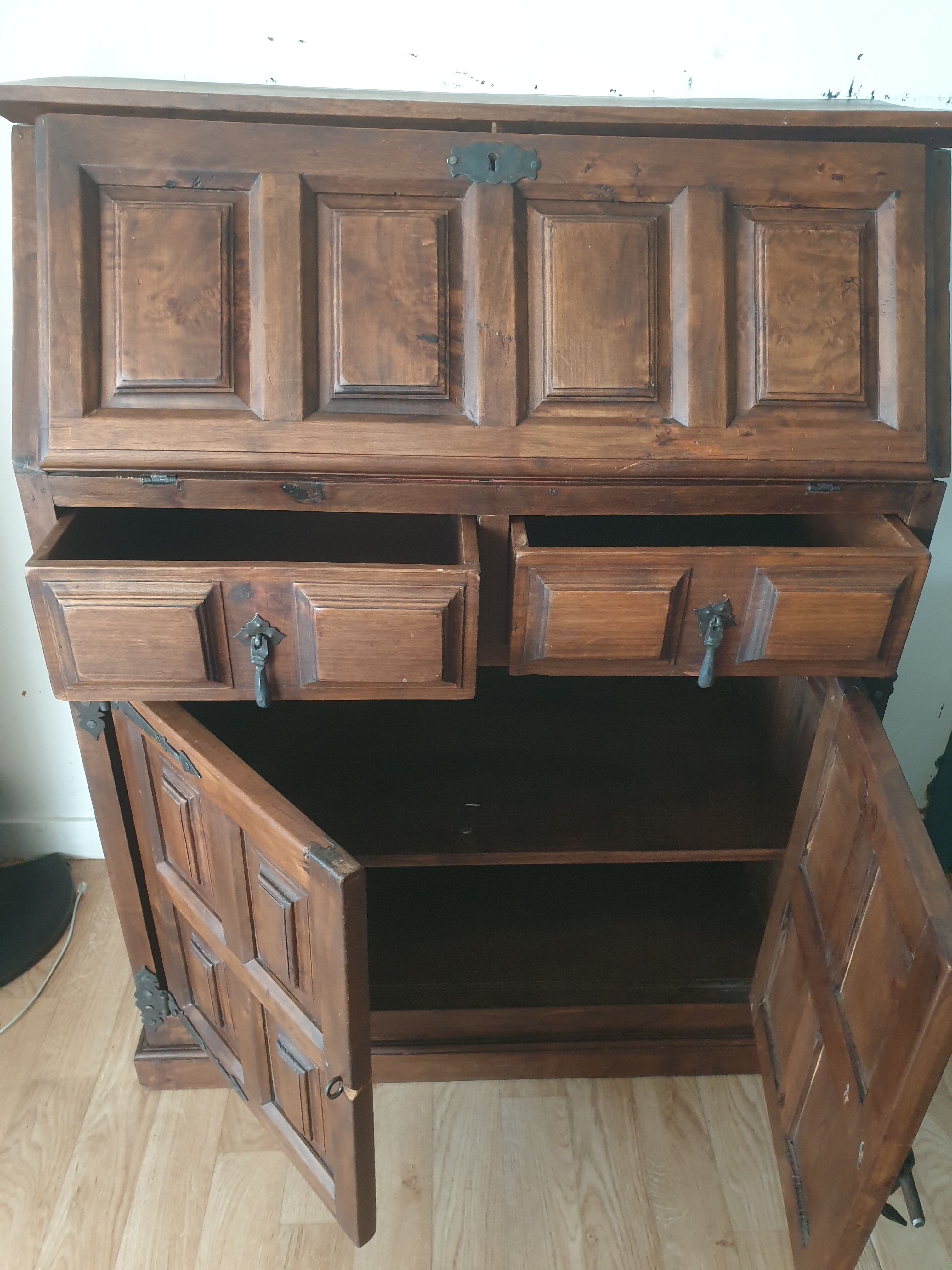 Old oak office furniture