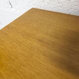 3-drawer chest with splayed legs, 1960s, honey color