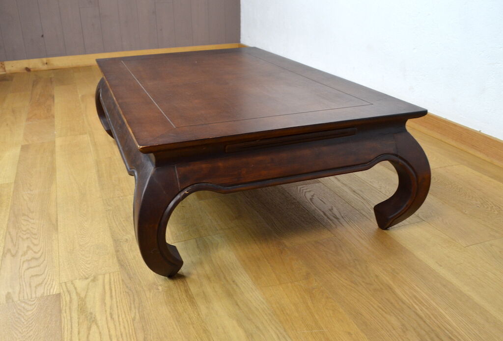 Wooden opium coffee table