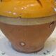 Old glazed ceramic jug