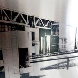 Photo on stainless steel La Vilette