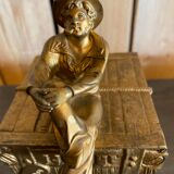 Bronze cigar cellar 1920