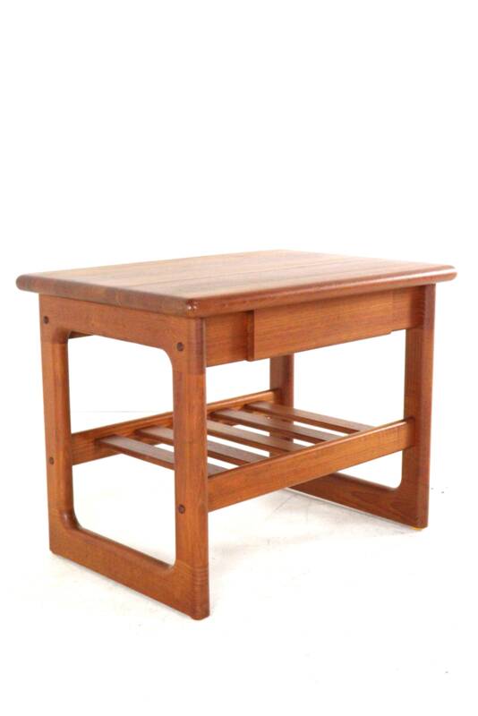 Dyrlund Side Table / Nightstand - danish design in teak