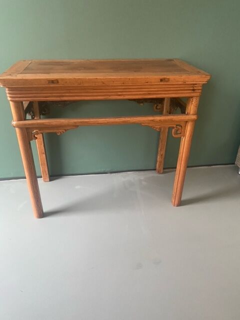 Antique chinese wooden sidetable